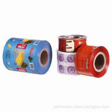 Food Grade Plastic Film for Jelly, Biscuit, Candy, Nuts, Fruit, Good Tension and Life Time